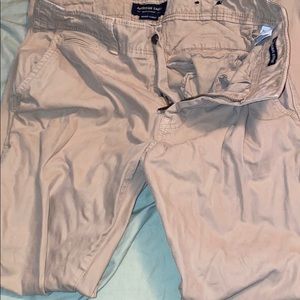 American eagle original straight khakis